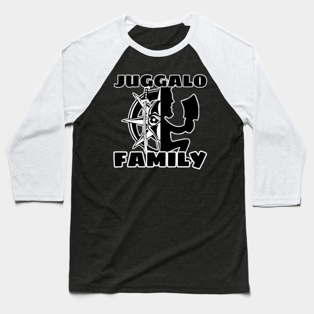 Juggalo Family Full Support Baseball T-Shirt by WickedCrew